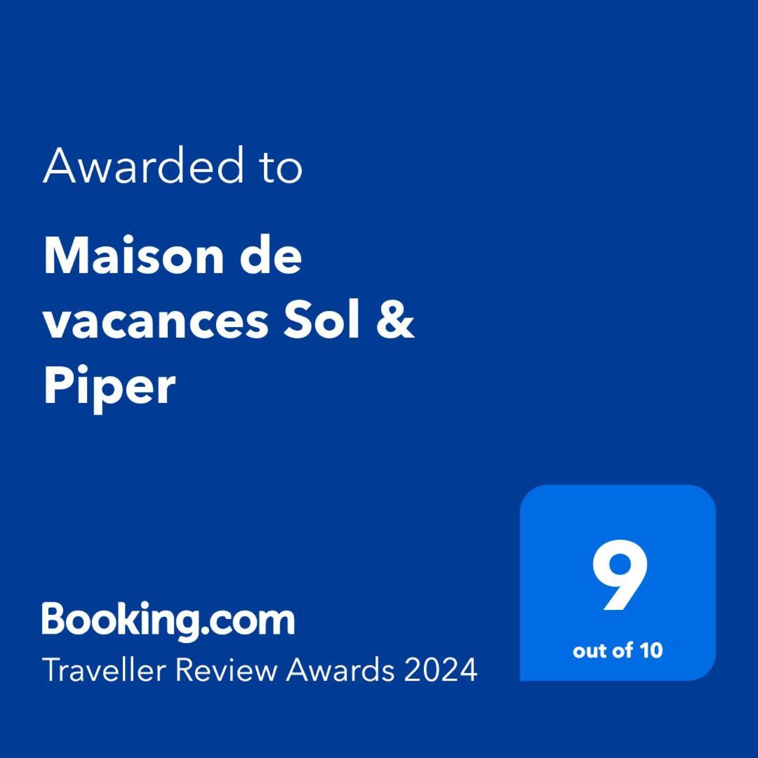 Maison De Vacances Sol & Piper Villa Gombergean Kültér fotó